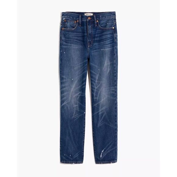 Madewell | Classic Straight Jeans in Croston Wash | 26 - Picture 1 of 13